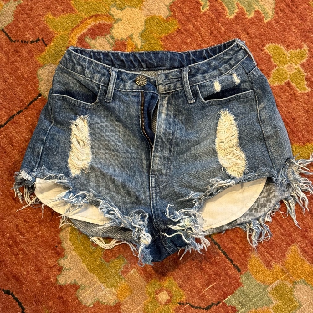 Denim shorts size 26